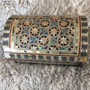egyptian jewelry boxes mother of pearl